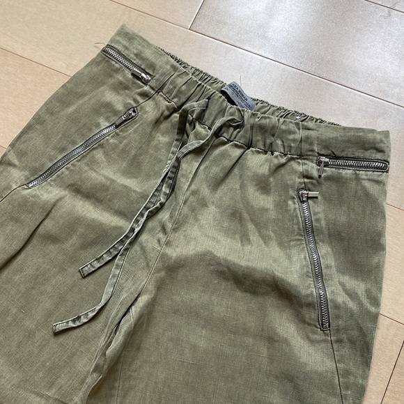 Khaki dressed up trousers - Picture 2 of 2